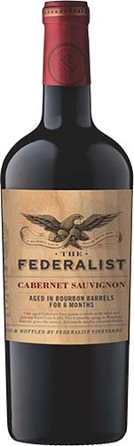 The Federalist Bourbon Barrel Cabernet Sauvignon 750ml