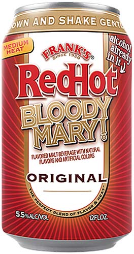 Franks Red Hot Bloody Mary