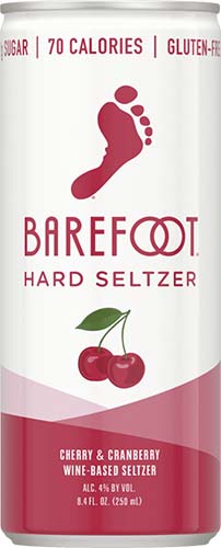 Barefoot Seltzer Cherry & Cranberry