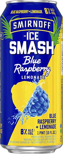 Smirnoff Blue Raspberry Lemonade Smash
