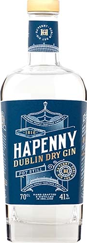 Ha'penny Dublin Dry Gin