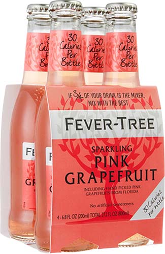 Fever Tree Pink Grapefruit 4pk