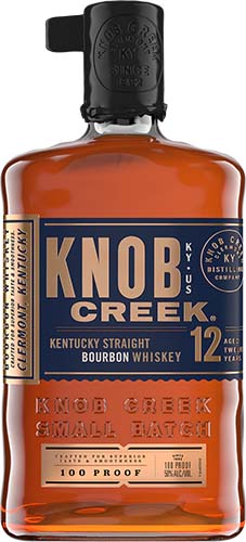 Knob Creek 12 Year Old 100 Proof Kentucky Straight Bourbon Whiskey
