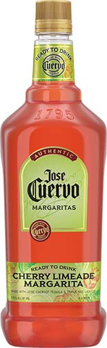 Jose Cuervo Authentic Margarita Cherry Limeade Ready To Drink Cocktail