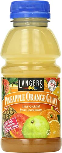 Langer Pineapple Orange Guava Juice 15.2oz