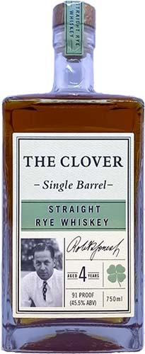 The Clover Single Barrel 4 Year Old Straight Rye Whiskey