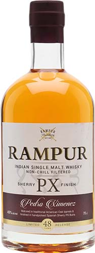 Rampur Px Sherry Finish Single Malt Whiskey