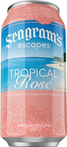 Seagrams Tropical Rose 4pk