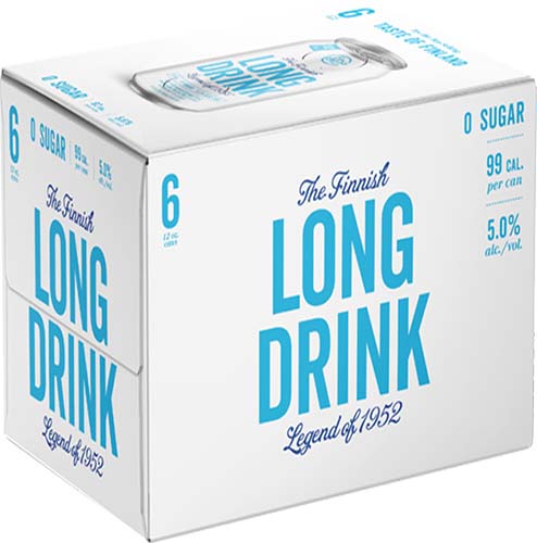 Finnish Long Drink 0 Sugar 6pk C 12oz