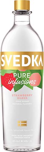 Svedka Pure Infusions Strawberry Guava 750ml.