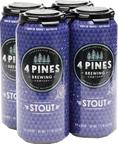 4 Pines Stout 16oz 4pk Cans