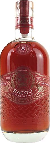 Bacoo 8 Year Old Rum 750