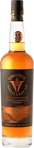 Virginia Distilling Co. Vhw Port Cask Finished Whiskey
