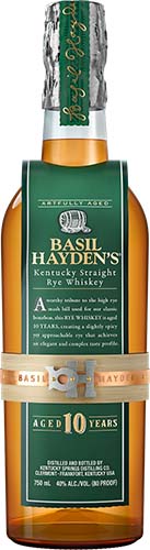 Basil Hayden 10yr Rye 750ml