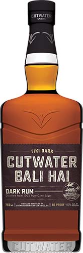 Cutwater Spirits Bali Hai Tiki Dark Rum