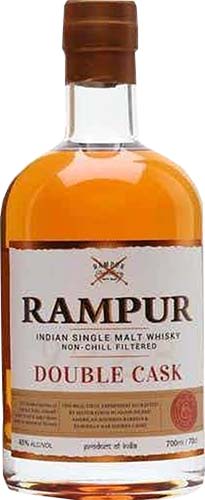 Rampur Double Cask Sm Indian Whisky 750ml