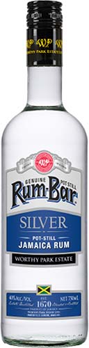 Worthy Park Rum Bar Silver 750ml