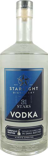 Starlight 31 Stars Vodka 750ml