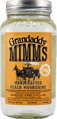 Grandaddy Mimms Peach Moonshine