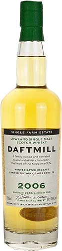 2006 Daftmill Summer Batch Release Single Malt Scotch Whiskey