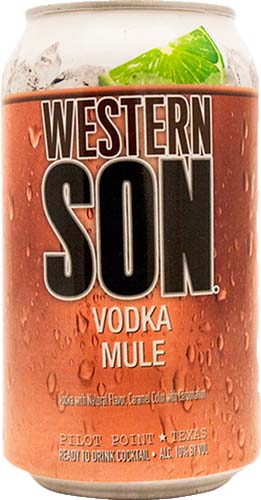 Western Son Vodka Mule 4pk Can