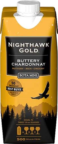 Bota Mini Nighthawk Gold Chardonnay