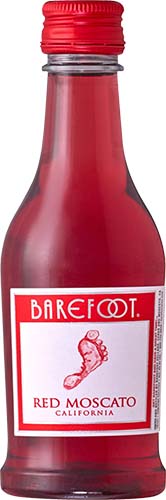 Barefoot Cellars Red Moscato Calif 187ml