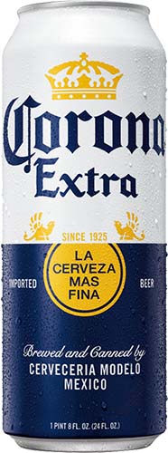 Corona Extra Mexican Lager Import Beer Can