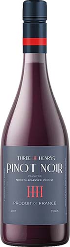 Three Henry's Pinot Noir 750
