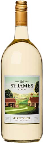 St James White Velvet 1.75l