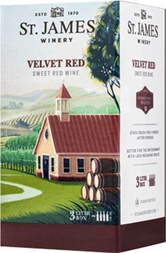 St. James Velvet Red