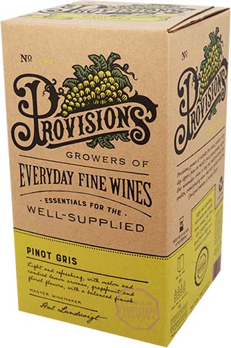 Provisions Pinot Gris 3.0l Box