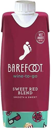 Barefoot Sweet Red Tetra Pack