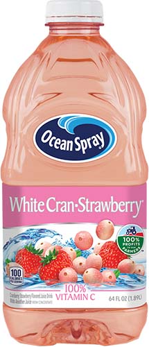 Ocean Spray White Cran Stwbry 64oz
