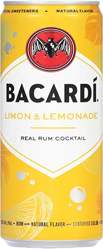 Bacardi  Limon & Lemon Soda Cans