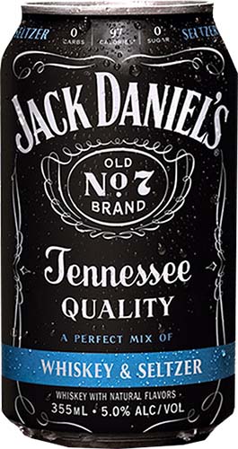 Jack Daniel's Whiskey & Seltzer Cocktail Can