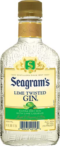 Seagrams Gin Lime