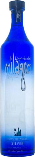 Milagro Tequila 100% De Agave Silver