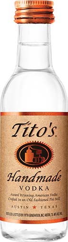 Titos Vodka 50ml-6pk.