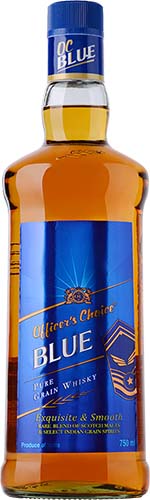 Officers Choice Blue Whiskey