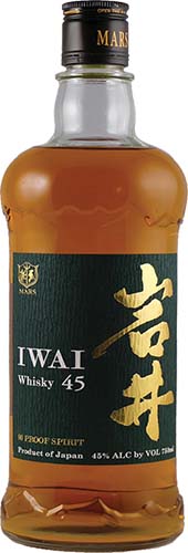 Mars Shinsu Iwai 45 Whisky
