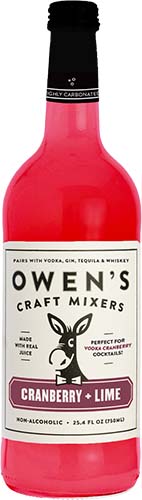 Owen's Cranberry Lime 750 Ml