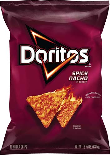 Frito Lay Doritos Spicy Nacho
