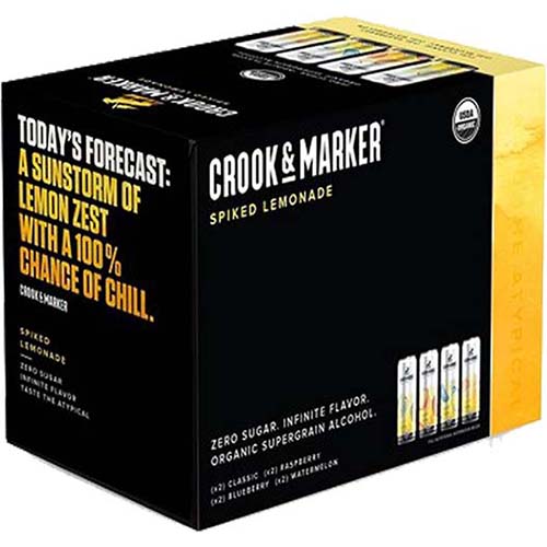 Crook & Marker Tea And Lemonade Variety Cans