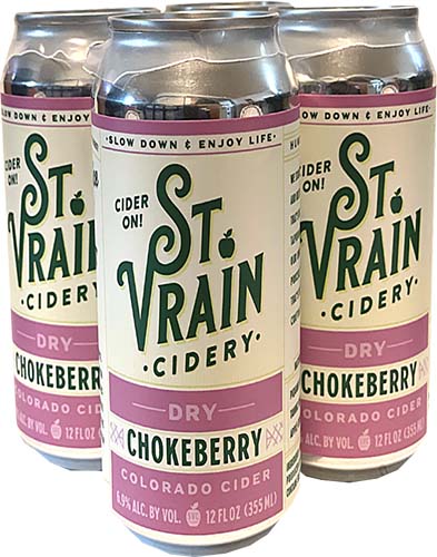 St Vrain Cidery Dry Chokeberry