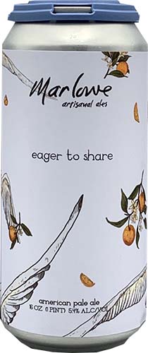 Marlowe Artisanal Ales Eager To Share 16oz Can
