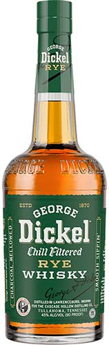 George Dickel Rye Whiskey 1l