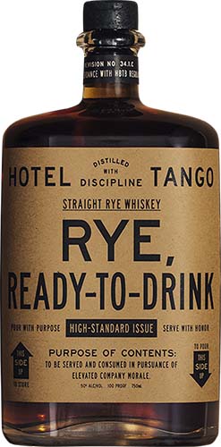 Hotel Tango Straight Rye