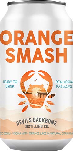 Devils Backbone Distilling Co. Orange Smash Ready To Drink 12 Oz Canned Cocktail 12 Oz Can