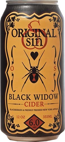 Original Sin Black Widow Cider 6pk Cn